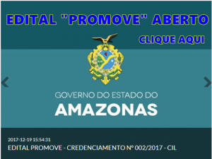 EDITAL PROMOVE – CREDENCIAMENTO Nº 002/2017 – CIL