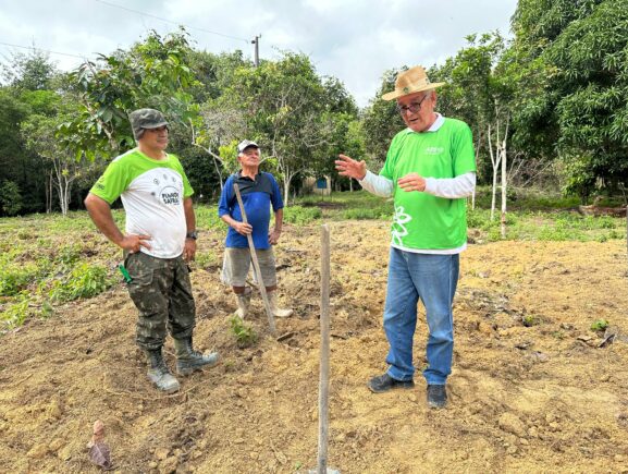 ADS presta consultoria técnica a produtores na região rural de Manaus